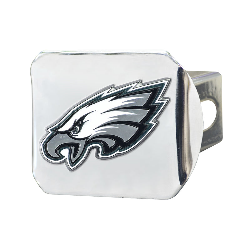 Philadelphia Eagles - Color on Chrome Hitch Cover