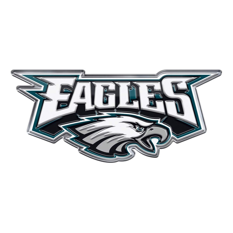 Philadelphia Eagles - Logo Metal 3" x 3.2" Auto Emblem