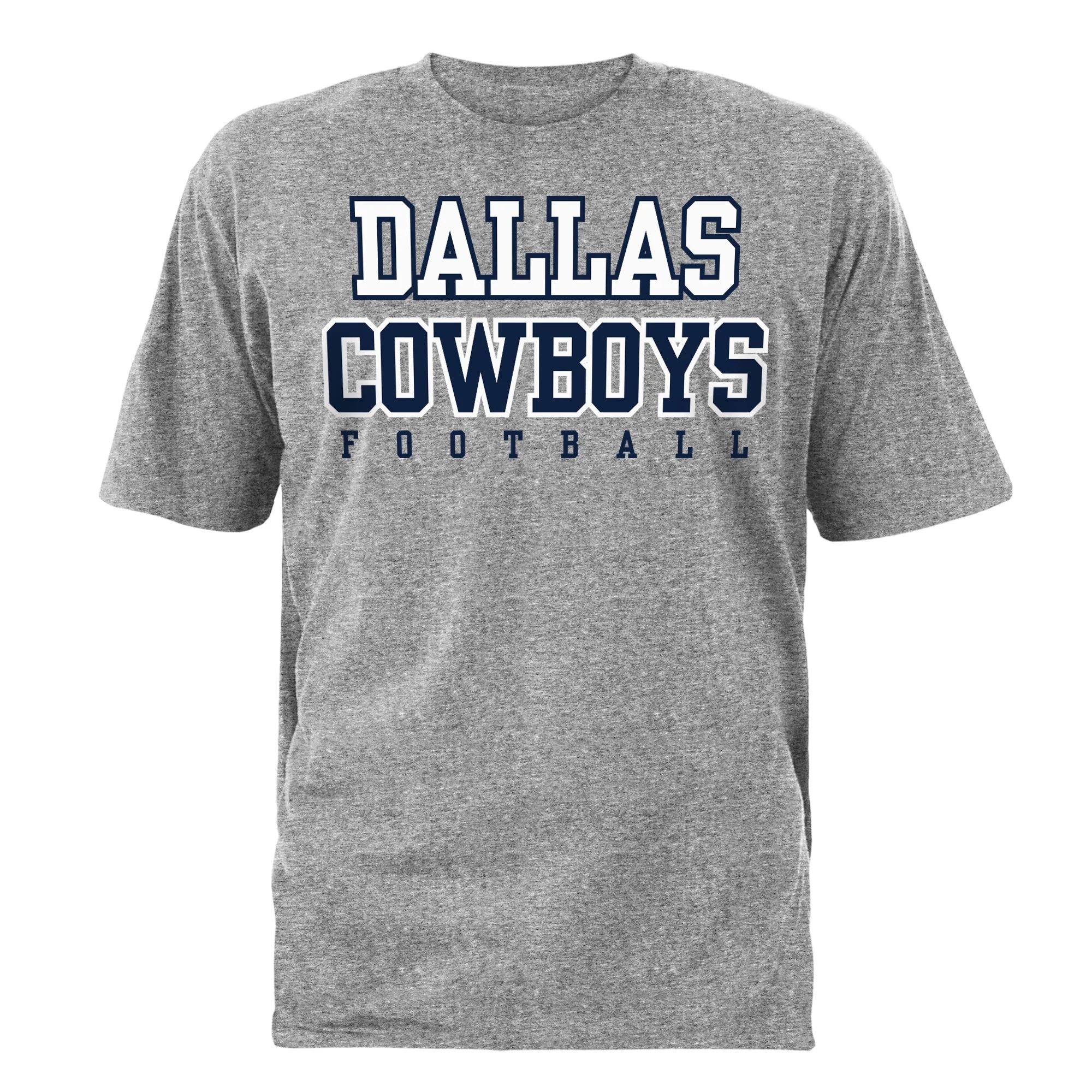 Dallas Cowboys - Men's Practice Gray Heather T-Shirt