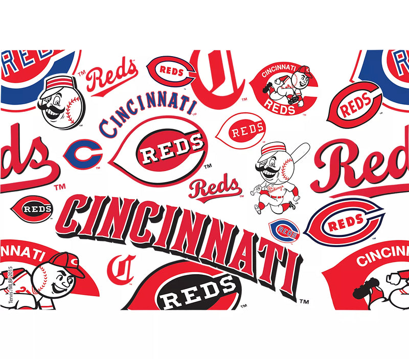 Cincinnati Reds - All Over Plastic Tumbler