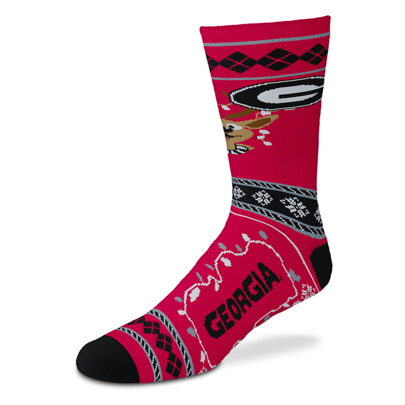 Georgia Bulldogs - Sweater Stripe Socks