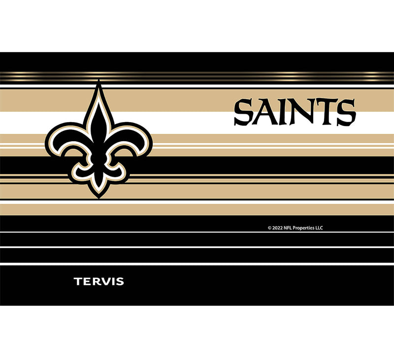 NFL New Orleans Saints - Hype Stripes Stainless Steel Tumbler