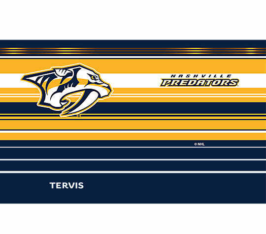 NHL Nashville Predators - Hype Stripes Stainless Steel Tumbler