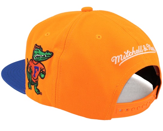 Florida Gators - NCAA University Of Florida Half & Half Royal/Orange Snapback Hat