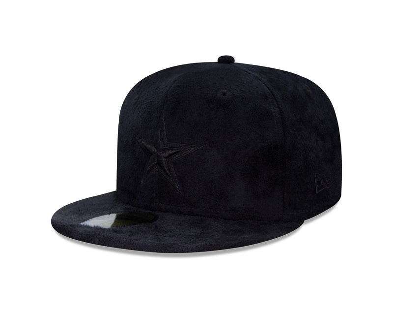 Dallas Cowboys - Mens Black on Black 59Fifty Hat