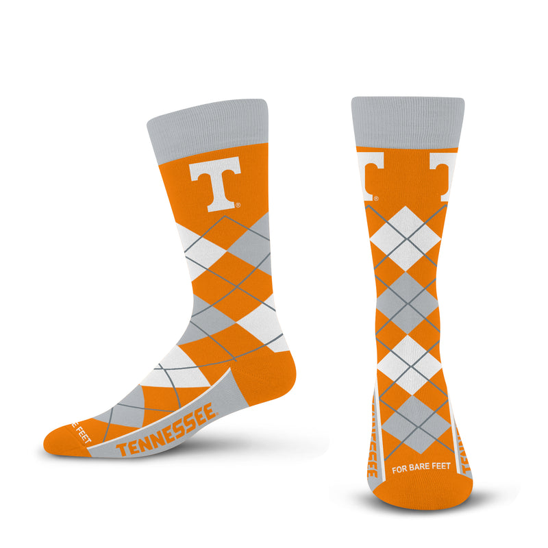 Tennessee Volunteers - Argyle Lineup Socks