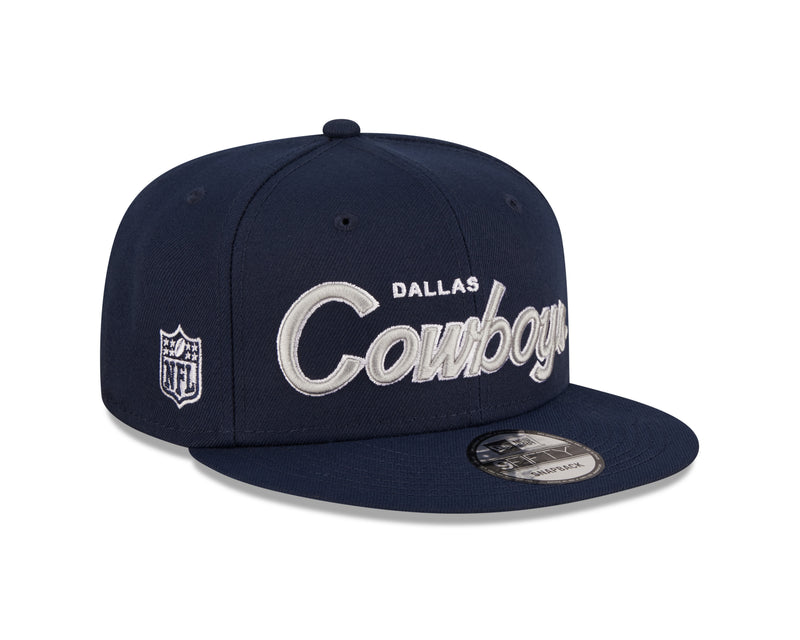 Dallas Cowboys - New Era Mens 9Fifty Script Hat