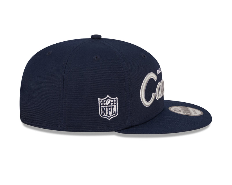 Dallas Cowboys - New Era Mens 9Fifty Script Hat