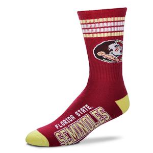 Florida State Seminoles 4 Stripe Deuce Socks