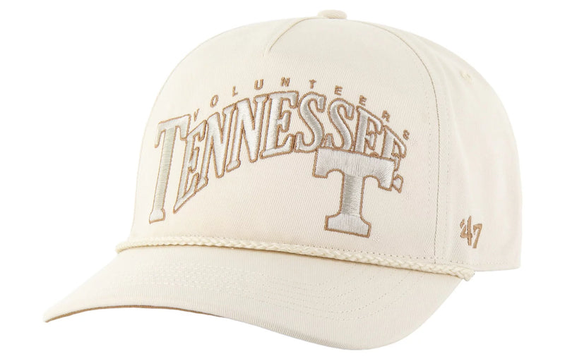 Tennessee Volunteer -  Natural Wave Rope Hitch Adjustable Hat, 47 Brand