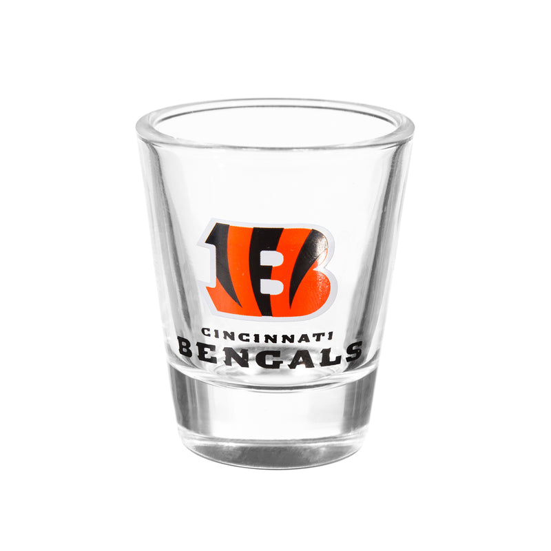 NFL Cincinnati Bengals - Glass and Ceramic Shot Glass Set