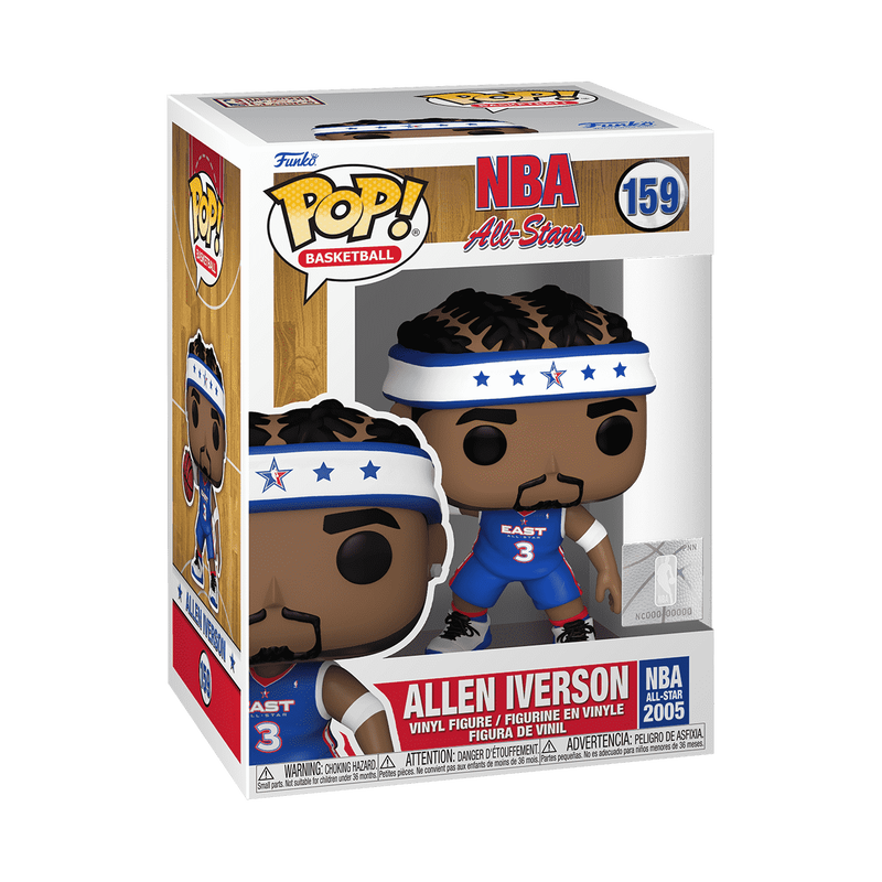 Funko POP! NBA: Legends - Allen Iverson In 2005 (All Star Uniform) Vinyl Figure