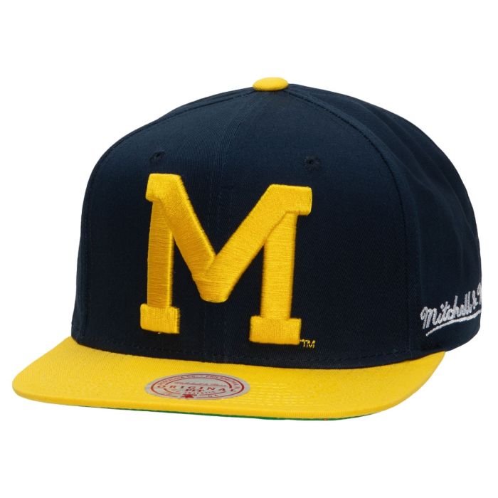 Michigan Wolverines - NCAA University of Michigan Back In Action Snapback Hat