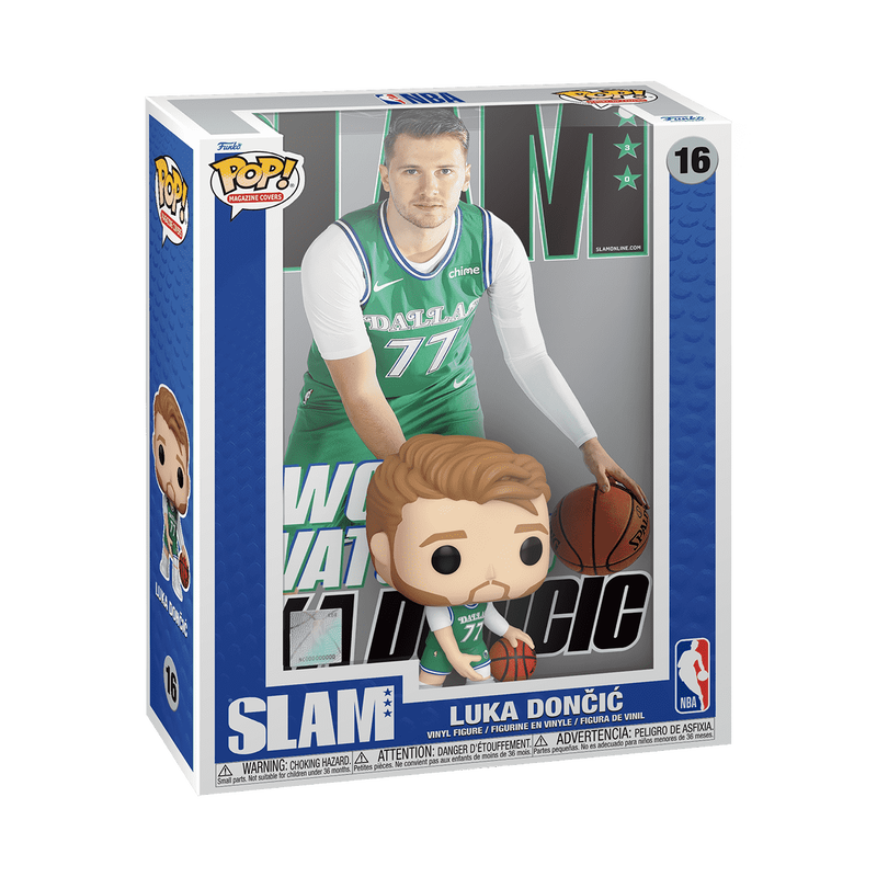 Funko POP! Cover Slam: NBA Magazine - Luka Doncic with Case Vinyl Figure