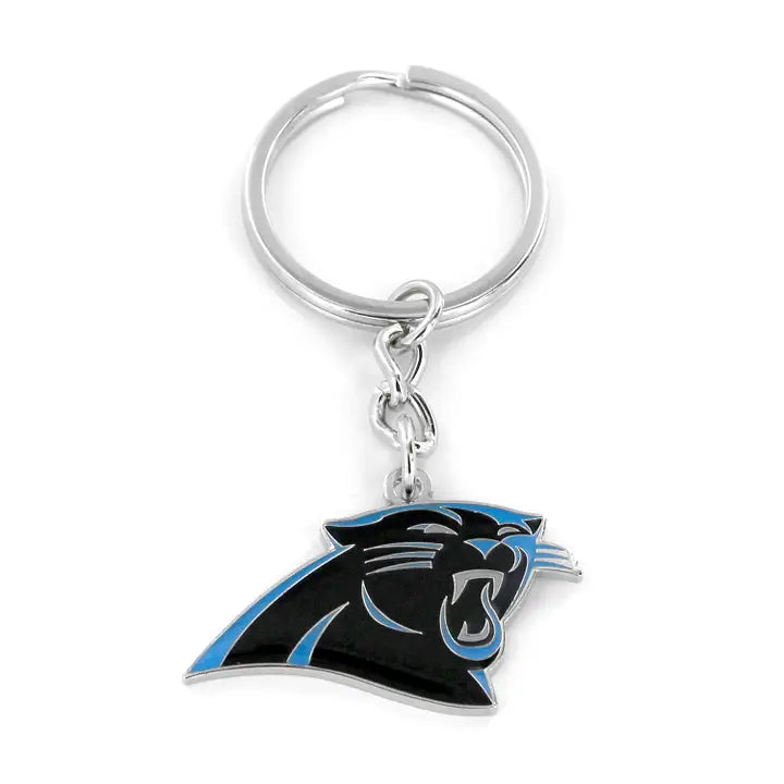 Carolina Panthers Logo Keychain