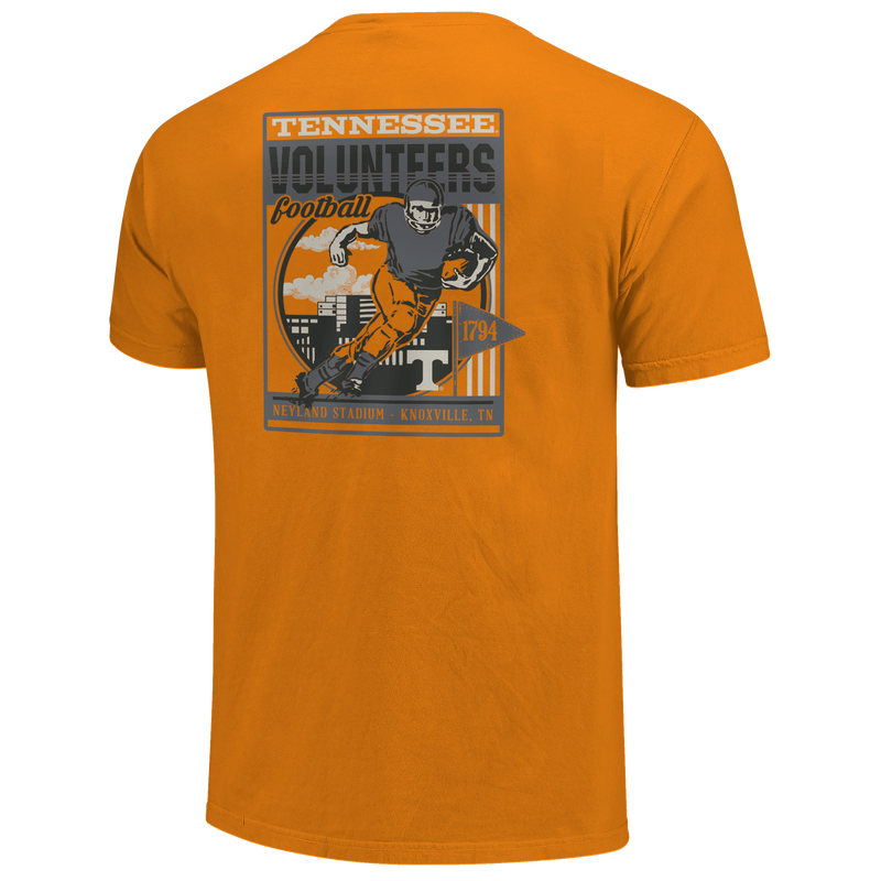 Tennessee Volunteers - Retro Poster and Stadium T-Shirt