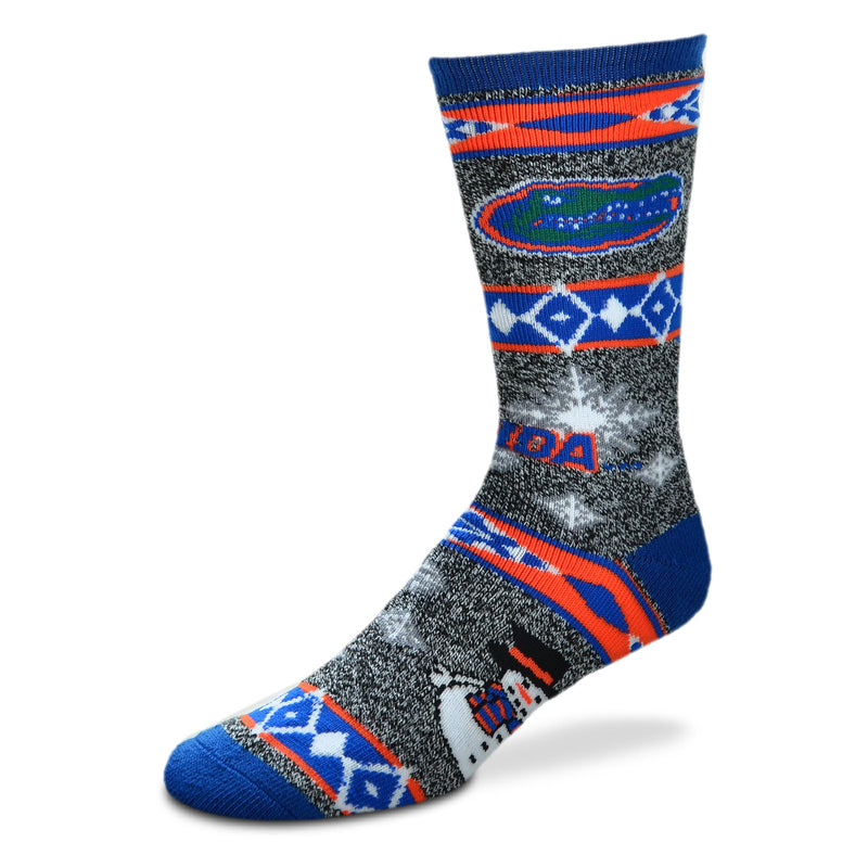 Florida Gators - Holiday Blanket Motif Socks