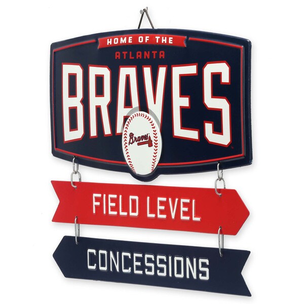 Atlanta Braves - Field Level Concessions Metal Wall Decor