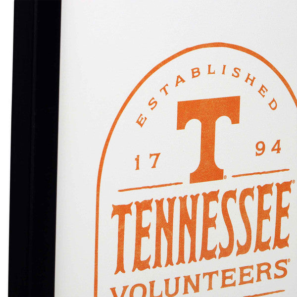 Tennessee Volunteers - University of Tennessee -  Knoxville Badge Framed Wood Wall Decor