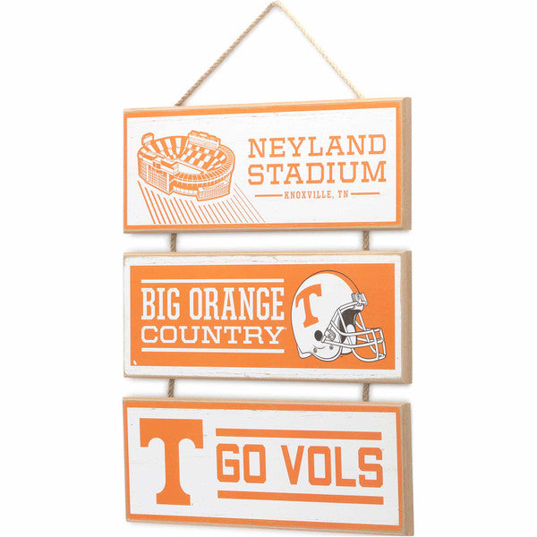 Tennessee Volunteers -Knoxville Volunteers Linked Wood Wall Decor