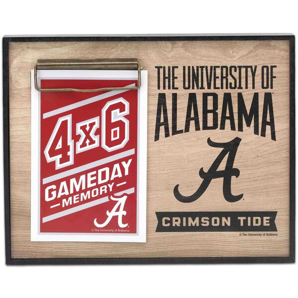 Alabama Crimson Tide - University of Alabama Crimson Tide Team Spirit Photo Frame