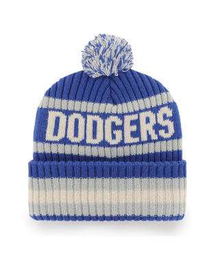 Los Angeles Dodgers - Royal Bering Cuff Knit Beanie, 47 Brand