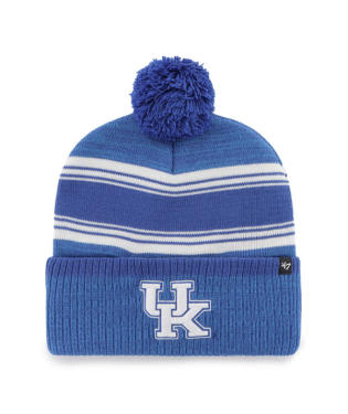 Kentucky Wildcats - Royal Fadeout Cuff Knit Beanie, 47 Brand