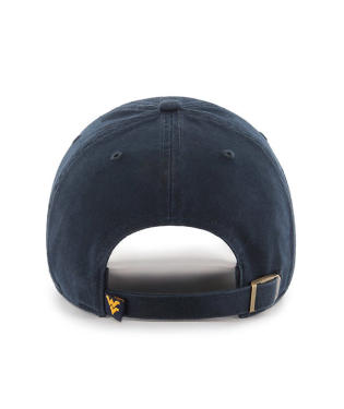 West Virginia Mountaineers - Navy Clean Up Hat, 47 Brand