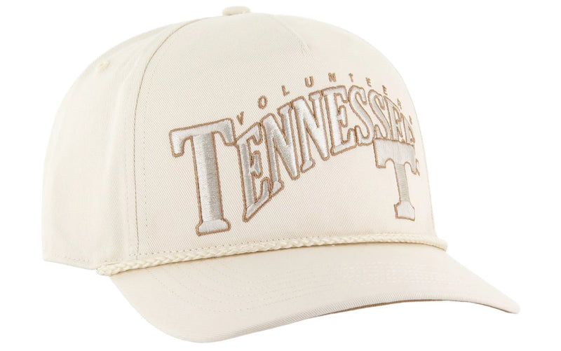 Tennessee Volunteer -  Natural Wave Rope Hitch Adjustable Hat, 47 Brand