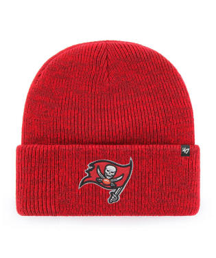 Tampa Bay Buccaneers - Red Brain Freeze Cuff Knit, 47 Brand