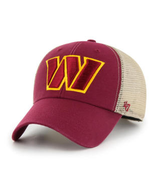 Washington Commanders - Cardinal Flagship Wash MVP Hat, 47 Brand