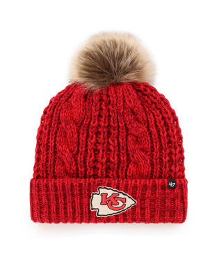 Kansas City Chiefs - Torch Red Meeko Cuff Knit Hat, 47 Brand