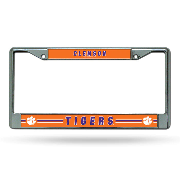 Clemson Tigers - EZ View Chrome Frame