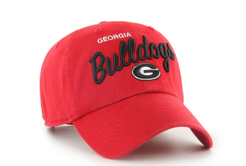 Georgia Bulldogs - Red Phoebe '47 Clean Up  Woman Hat