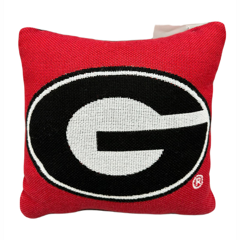 Georgia Bulldogs Team Invert 14" Double Sided Jacquard Pillow