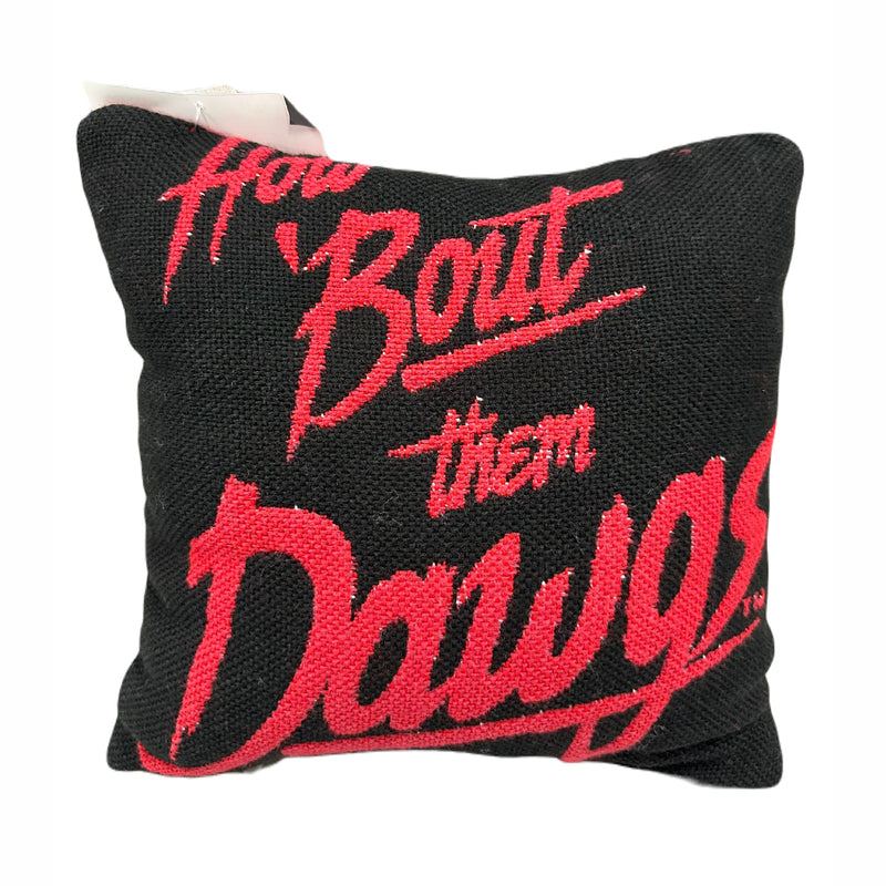 Georgia Bulldogs Team Invert 14" Double Sided Jacquard Pillow