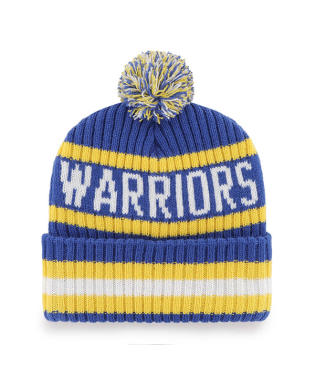 Golden State Warriors - Royal Bering Cuff Knit Hat, 47 Brand