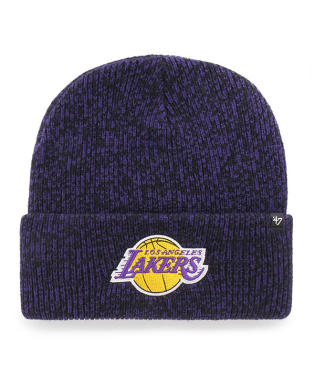 Los Angeles Lakers - Purple Brain Freeze Cuff Beanie, 47 Brand