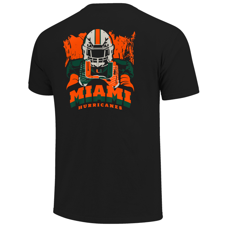 Miami Hurricanes - Football Gloves U T-Shirt