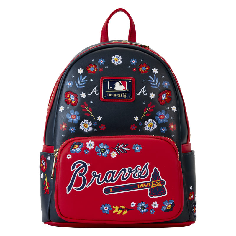 Atlanta Braves - MLB Floral Mini Backpack