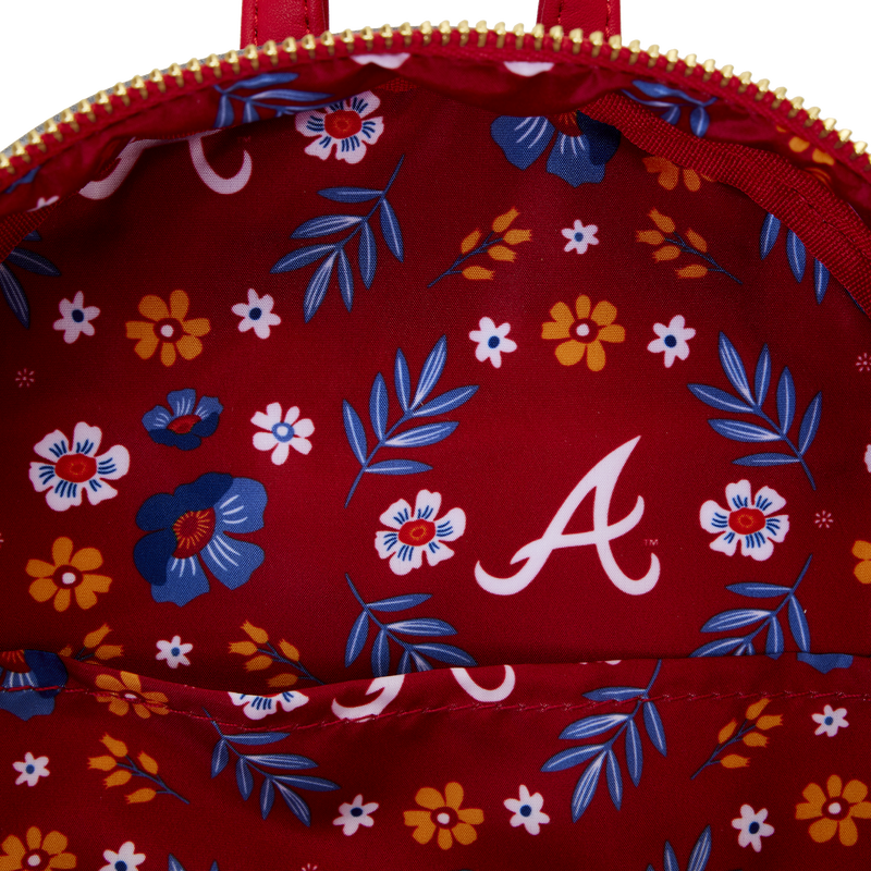 Atlanta Braves - MLB Floral Mini Backpack