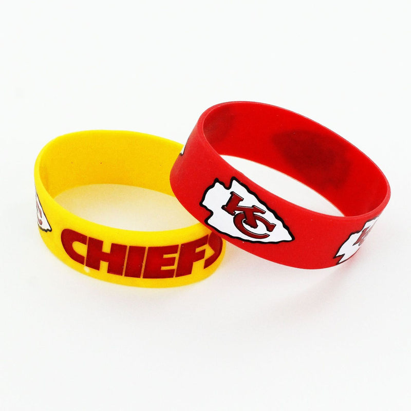 Kansas City Chiefs Bracelets (2 Pack)