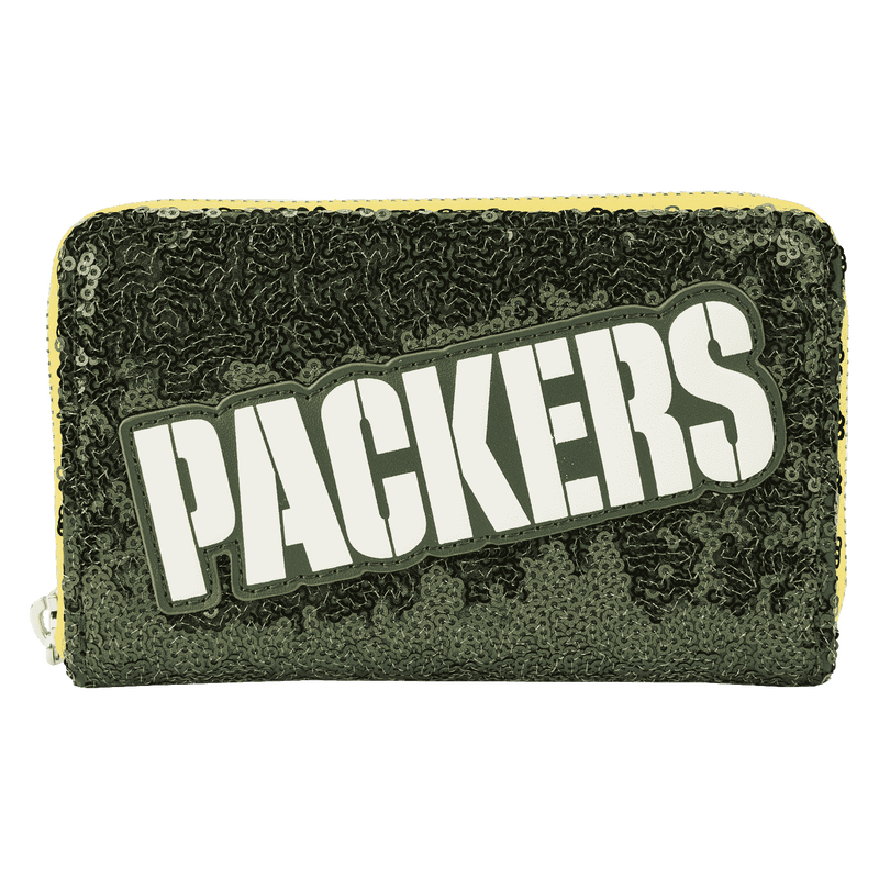 Green Bay Packers - NFL Sequin Zip Around Wallet