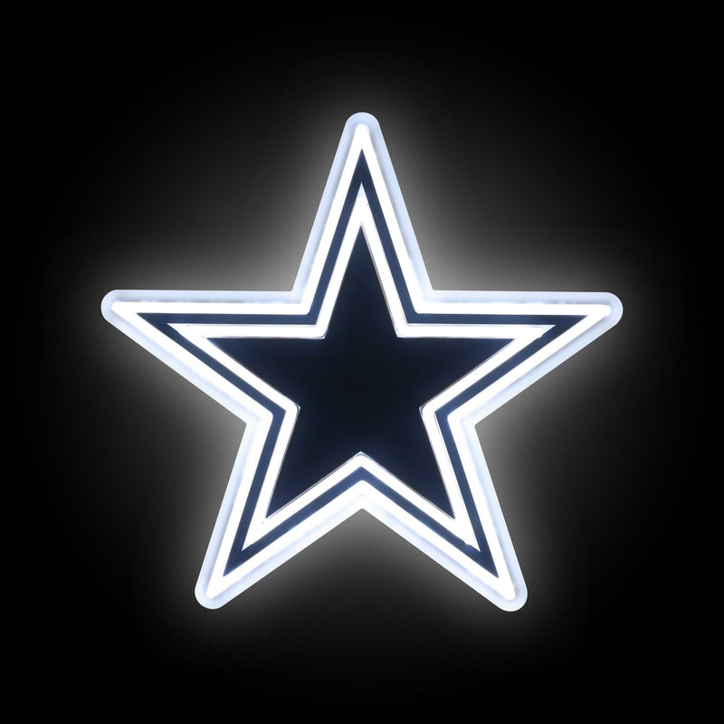 Dallas Cowboys - LED Neon Light Up Team Logo Sign Wall Decor