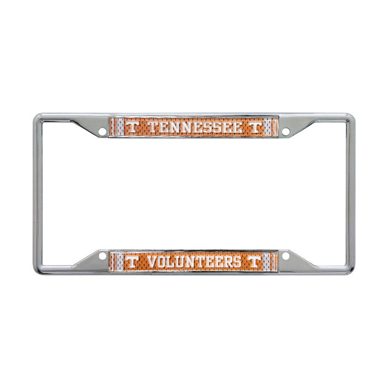 Tennessee Volunteers - Jersey 4 Metal License Plate Frame