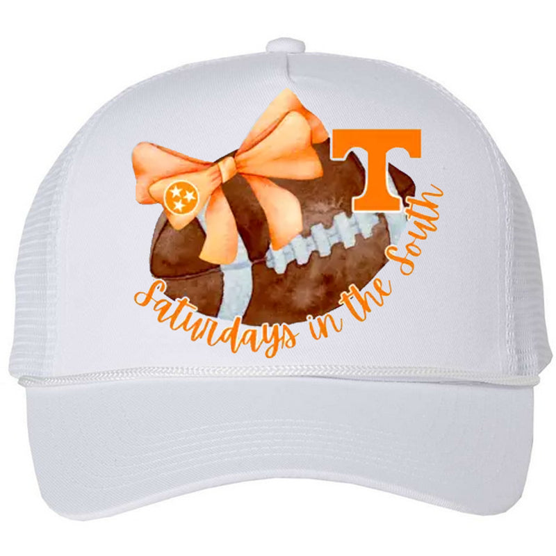 Tennessee Volunteers - Saturday In The South Football Coquette Trucker Hat