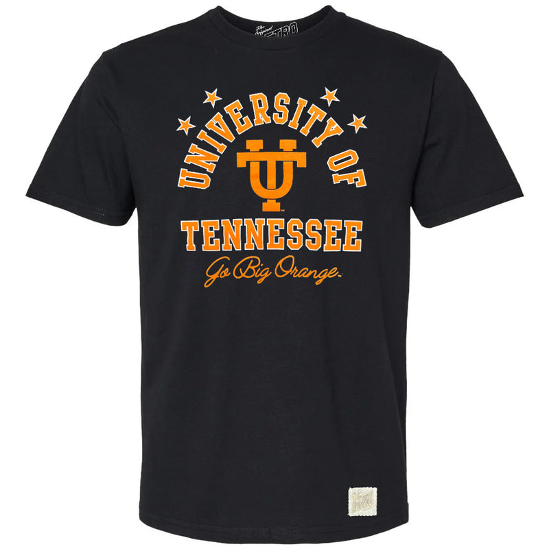 Tennessee Volunteers - Black Adult T-Shirt