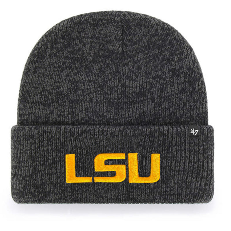 LSU Tigers - Black Cuff Knit, 47 Brand