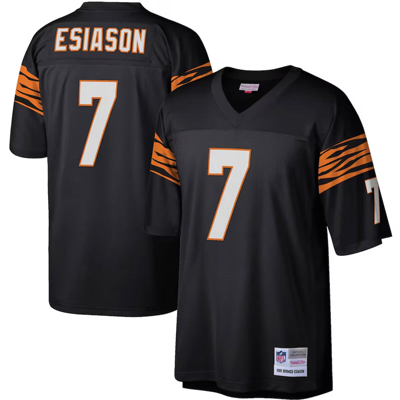 Cincinnati Bengals - Boomer Esiason Black Jersey