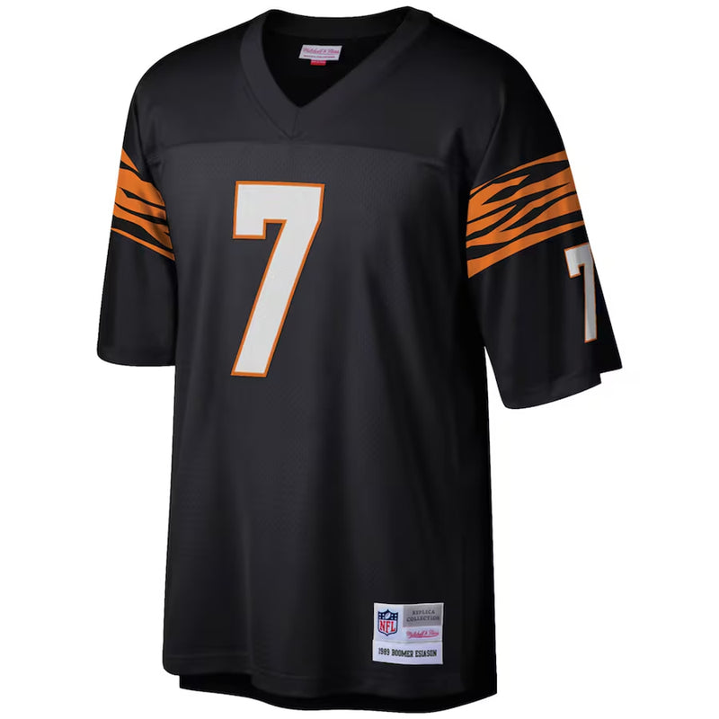 Cincinnati Bengals - Boomer Esiason Black Jersey